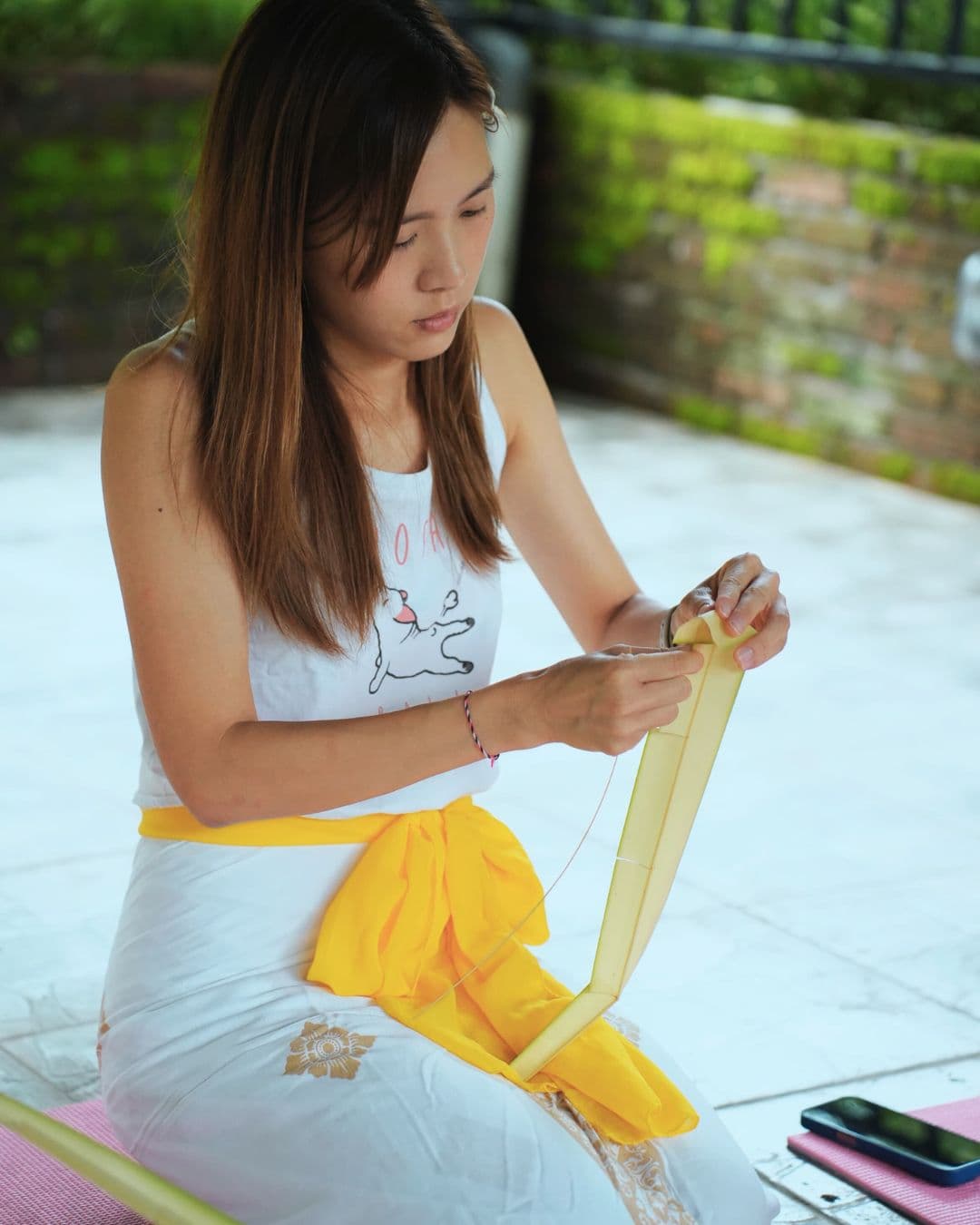 Traditional Gabogan Offering Making