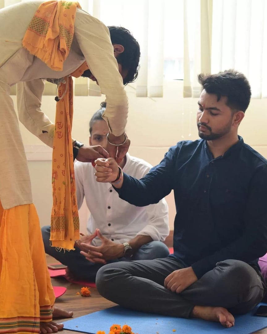 Sachin Rautela yoga teacher at Bali YTTC